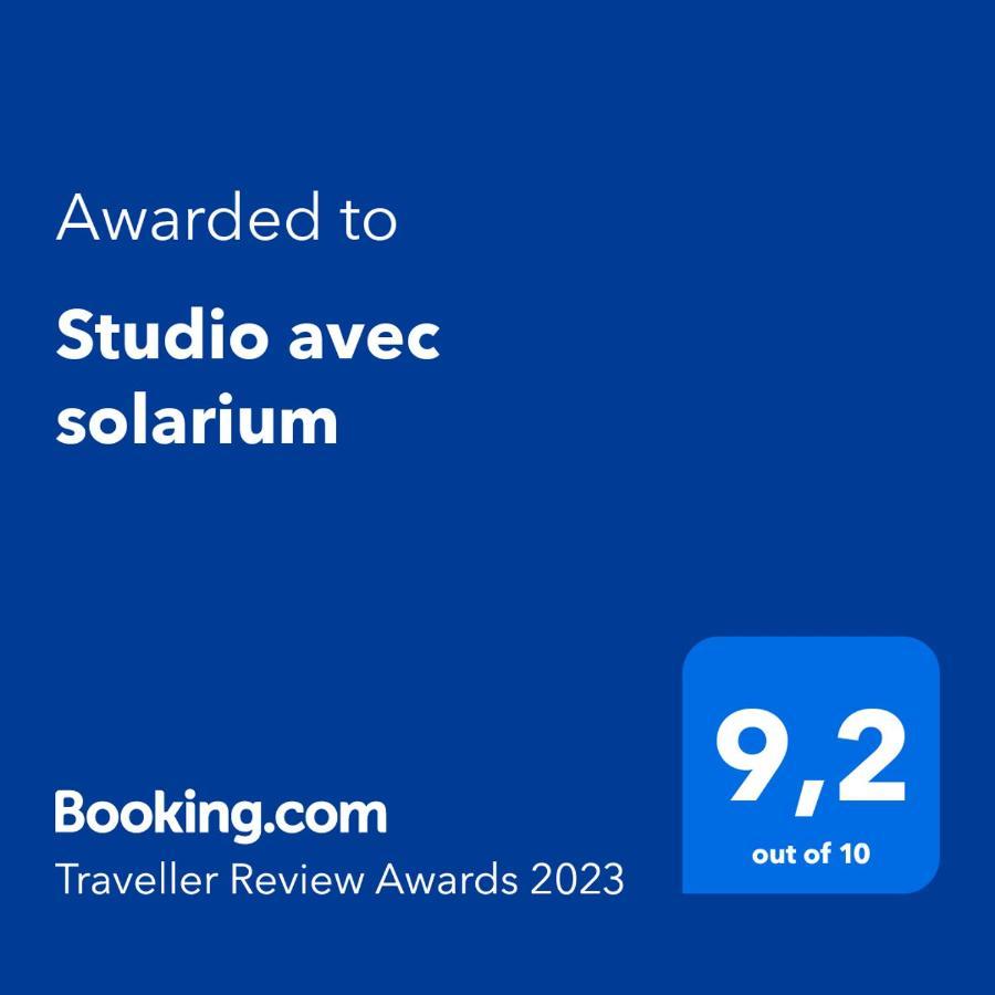Studio Avec Solarium Bourg-Saint-Maurice Exteriér fotografie